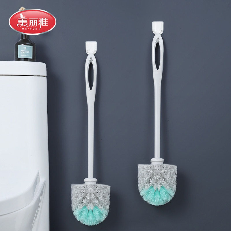 美丽雅圆球马桶刷 卫生间清洁刷 特价塑料厕所刷子挂墙式长柄洁厕怎么看?
