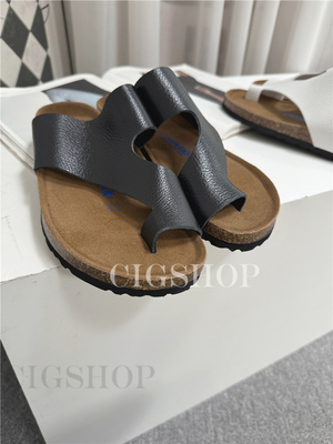 牛反绒慵懒休闲勃肯鞋拖鞋