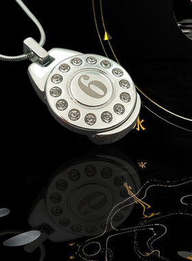 私人定制数字吊坠  数字1-9流年数字吊坠