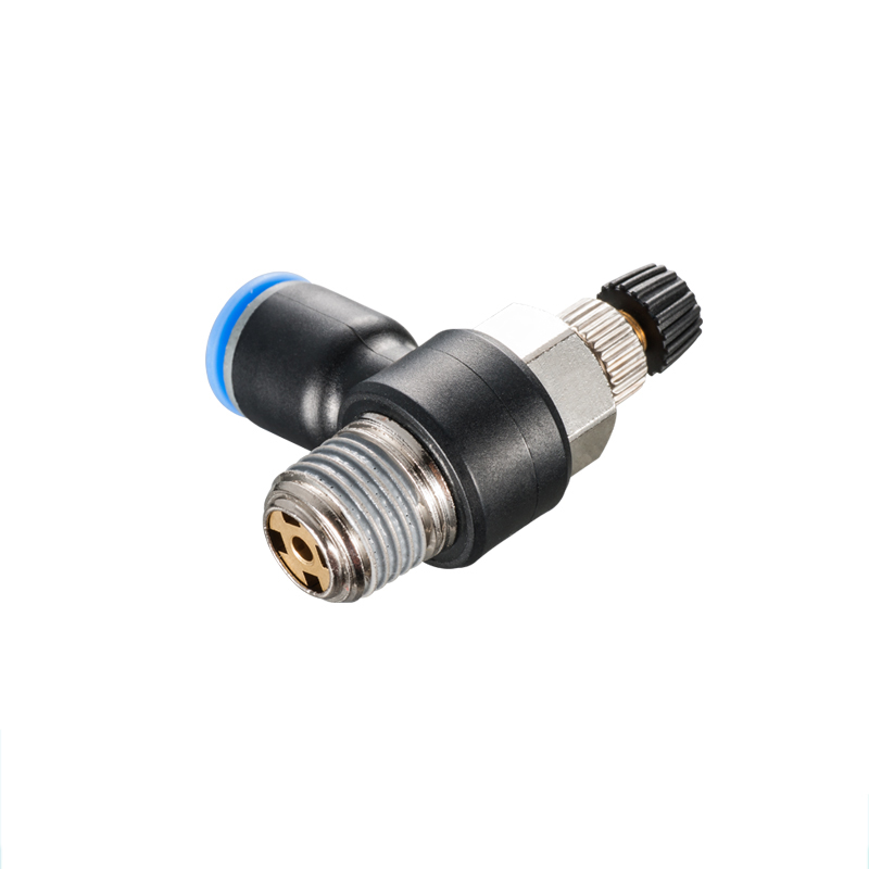 EASUN亿日单向节流阀限出型ESL4/6/8/10/12-M5/01/02/03/04