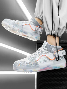 男鞋空军aj一号莆田高帮板鞋百搭国风运动中帮潮牌休闲春秋款潮鞋