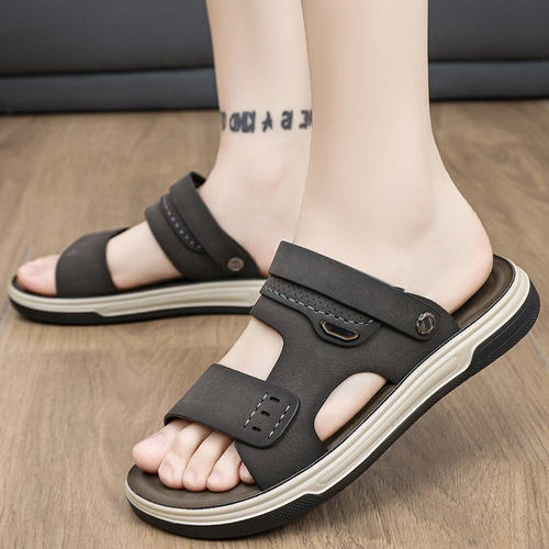 男士凉鞋2026新款夏季外穿软底防滑沙滩鞋休闲运动开车两穿凉拖鞋