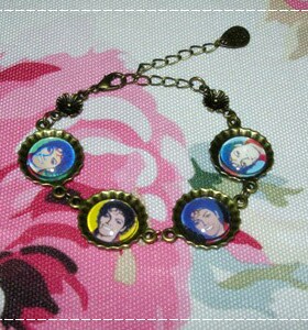现货 MICHAEL JACKSON pop art bracelet 時光寶石 手链