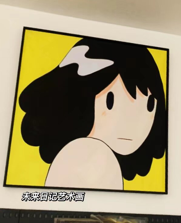 天野健版画takeru amano venus床头装饰画潮流艺术美女画名宿轻奢