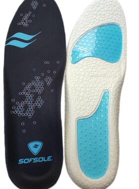 sofsole舒足速乐男全垫踩屎感隐形增高垫不累脚女减震马丁靴鞋垫