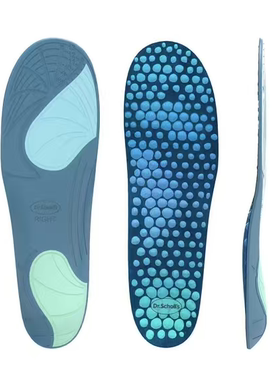 现货Dr.Scholl's爽健正品按摩触点新款养生改善血流抗疲劳PU鞋垫