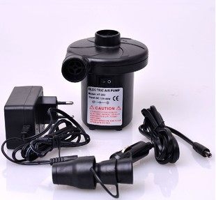 正品欧富高效车家两用电动充气泵 抽气泵 12V/220V电泵
