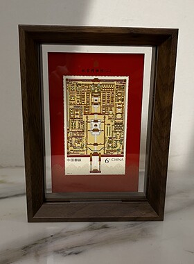 双面透明邮票展示框相框