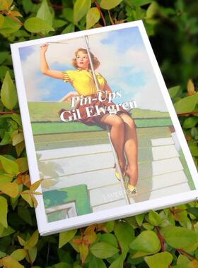 复古风欧美插画贺卡大师Gil Elvgren 美国怀旧性感女郎海报明信片