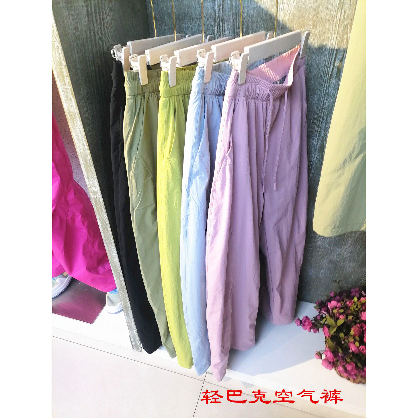 3+7度轻八克女户外休闲秋冬通勤保暖弯刀裤轻薄热保暖时尚33079