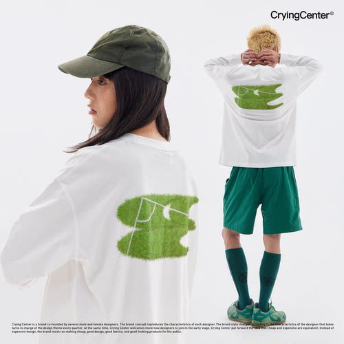 cryingcenter长袖青春流行印花