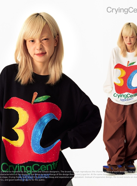 CryingCenter 3C苹果涂鸦长袖TE 哭喊中心