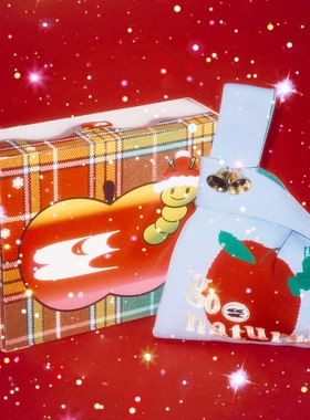 CryingCenter 苹果虫针织手提背心包 哭喊中心