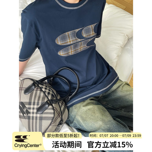 短袖cryingcenter青春流行通用