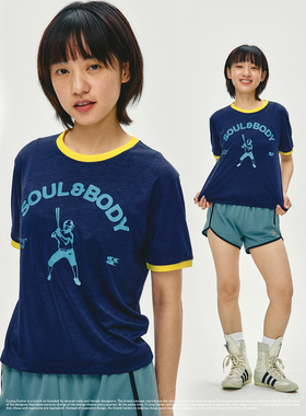 CryingCenter 棒球人半透点纱正肩修身Tee 哭喊中心