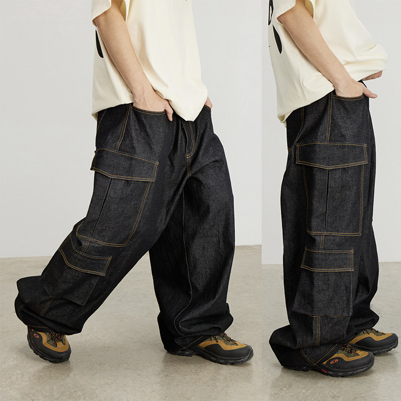 宽松工装裤CryingCenter工装裤