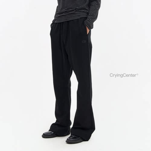 cryingcenter喇叭廓形卫衣裤