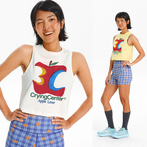 CryingCenter  健身苹果运动训练背心 哭喊中心
