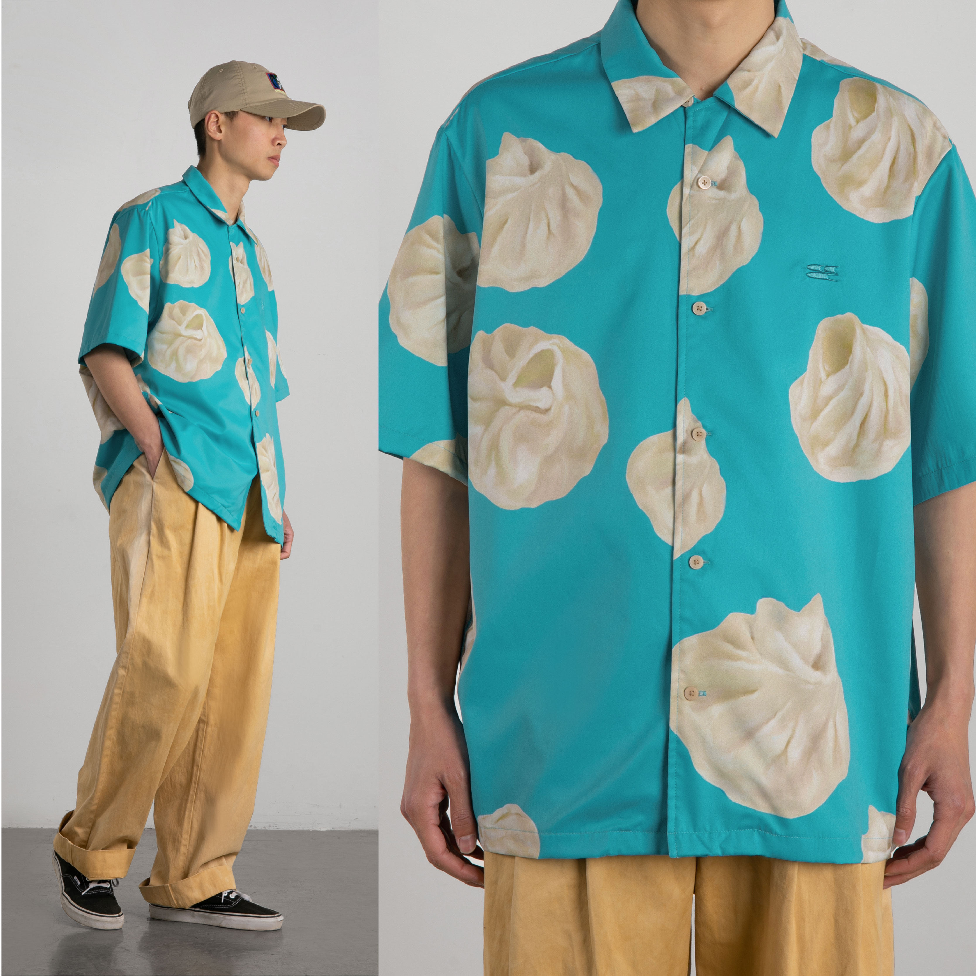 cryingcenter衬衫领短袖