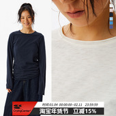tee CryingCenter 竹节棉卷边堆量圆领长袖 哭喊中心