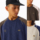 CryingCenter 哭喊中心 糯感竹节棉撞色运动线条抓绒卫衣