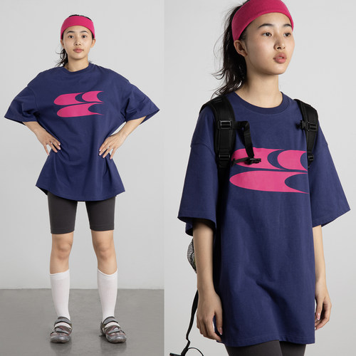 CryingCenter落肩宽松情侣短袖