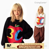 哭喊中心 CryingCenter 3C苹果涂鸦长袖