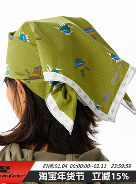 CryingCenter 跑步的人3m反光运动方巾 哭喊中心