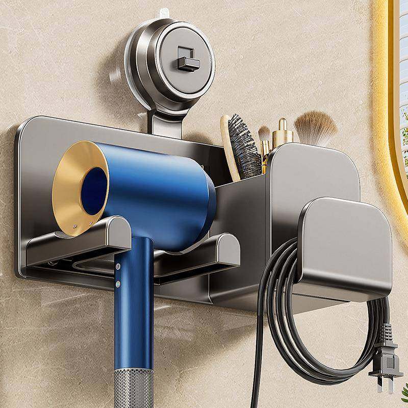 卫生间吸盘吹风机置物架免打孔浴室风机支架厕所电吹风吹风筒,家庭/个人清洁工具,吹风机置物架,淘宝优惠券,粉丝福利购,淘宝优惠卷