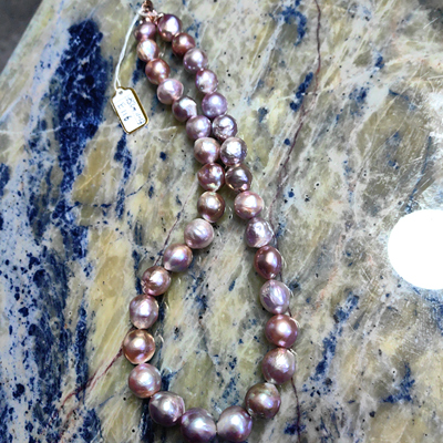 彩色异形项链女款高级感