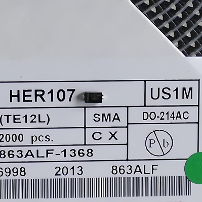 US1MSMA1000V/1A快恢复二极管