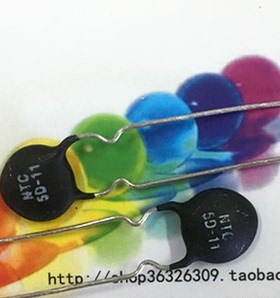 优质全新 负温度热敏电阻 NTC 5D-15 直插 黑色热敏电阻500只一包