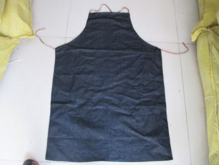 特价加大厚100X70牛仔布围裙工作饭单围身劳保防污耐磨劳动布围裙