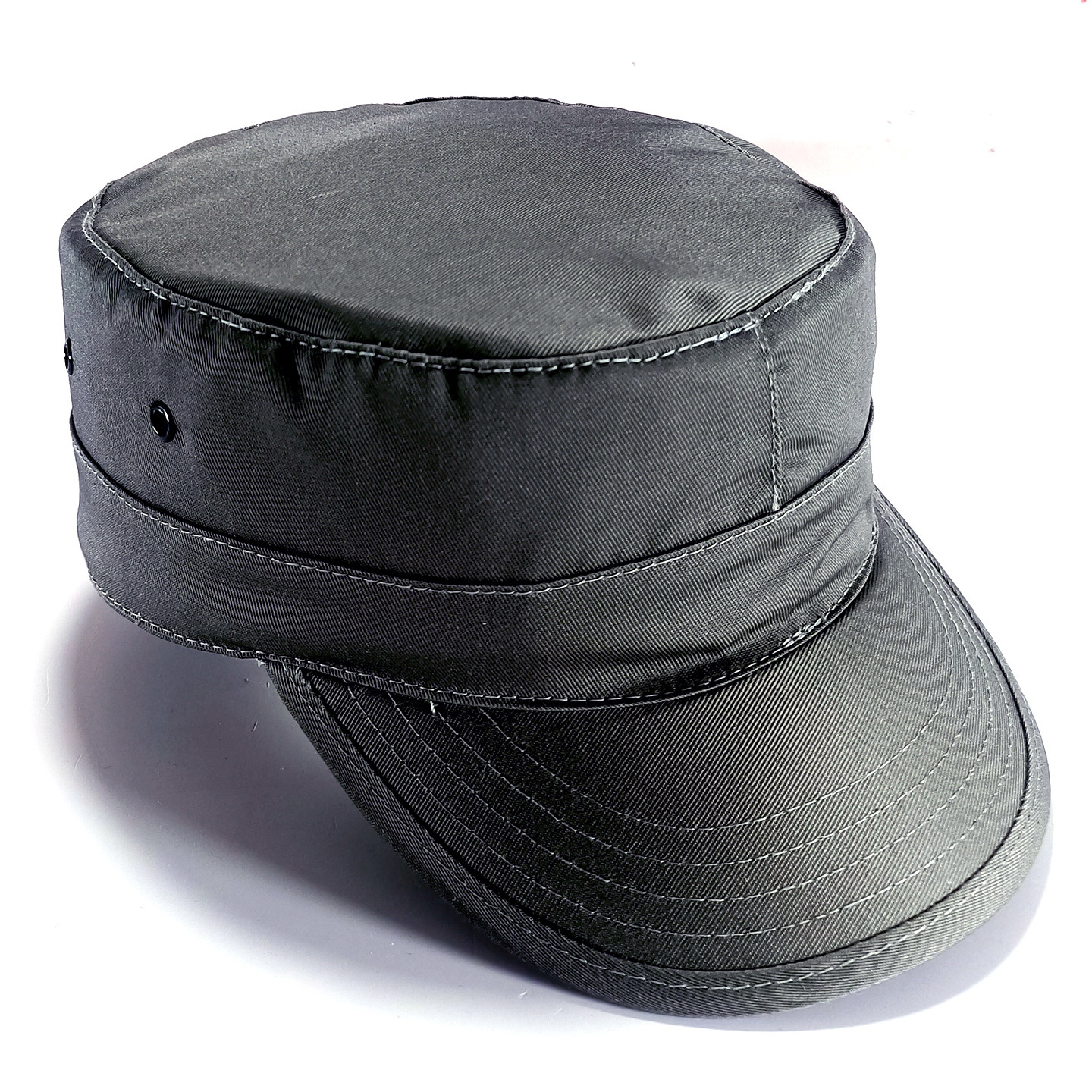 户外军迷美式调节灰色小兵帽子战术作训男款定制大头围棒球鸭舌帽