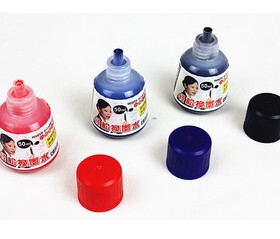金万年大容量蓝色白板笔墨水K-0302水性笔可擦记号笔补充墨水50ML