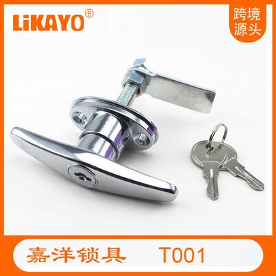 LIKAYO黑色/铬色T型执手锁