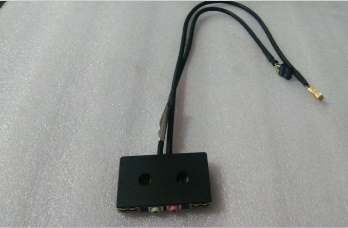 联想启天前置音频usb intel普通主板音频接口联想机箱USB挡板线