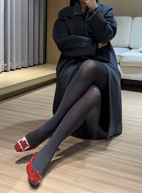 80D微透高弹哑光打底袜秋冬连裤袜石墨烯材料柔软厚丝袜A253