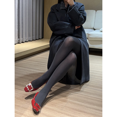 80D微透高弹哑光石墨烯连裤袜