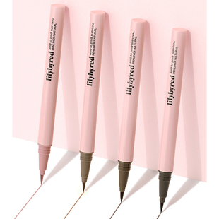 韩国lilybyred 自然眼线液笔防水不晕染持久灰棕樱桃棕Happyrim