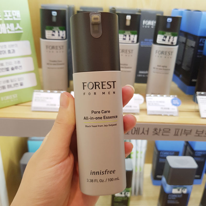 韩国innisfree悦诗风吟 森林男士三合一精华乳液爽肤水清爽保湿