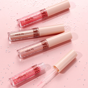 韩国tonymoly托尼魅力液体眼影卧蚕细闪亮片提亮珠光香槟金蜜桃粉