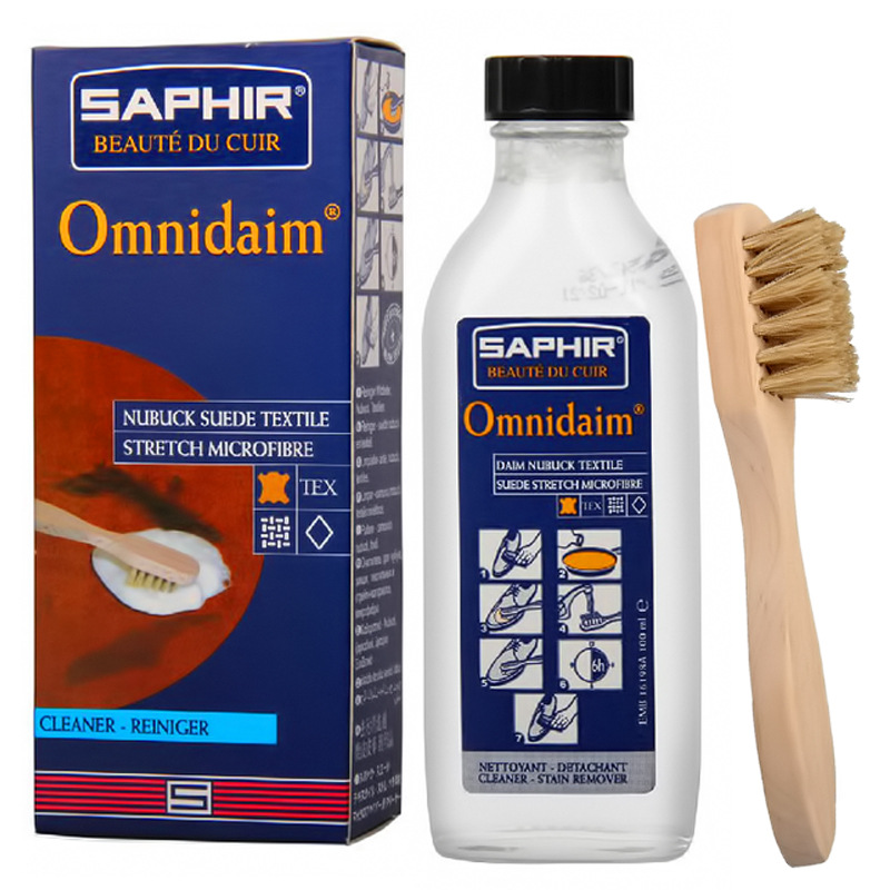Saphir莎菲雅Omnidaim绒面皮清洁液豆豆鞋雪地靴翻毛鹿皮清洗剂