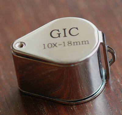 gic10倍消除像差宝石分级古玩