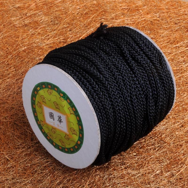 DIY线材多色国华台湾线12号加粗3-4mm编织线麻花绳跑马绳线手把绳