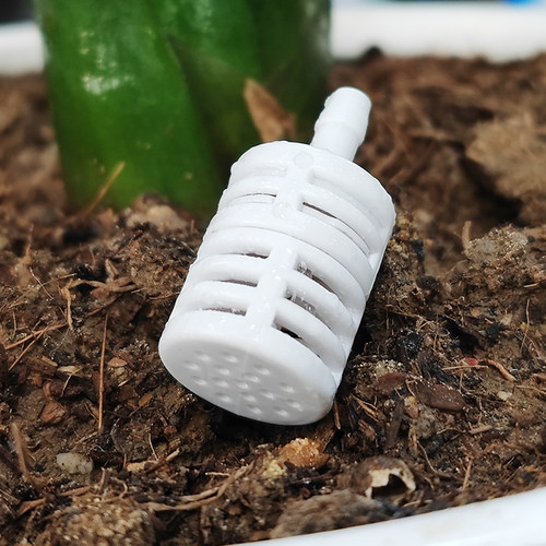快插三通可调滴箭浇花器配件万向喷头水管4㎜管子滴灌浇水接头