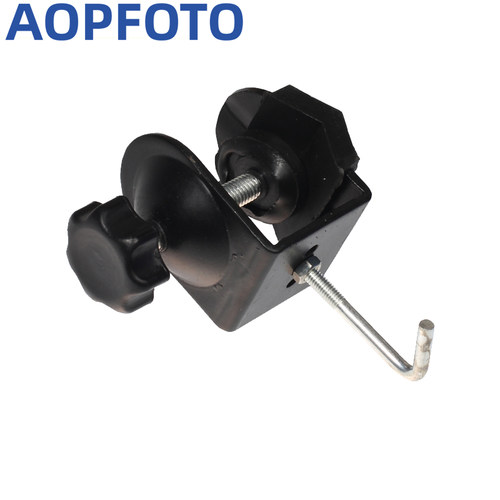 aopfoto 摄影配件C型夹U型夹 铁头夹摄影灯夹补光夹 沙袋挂勾优惠