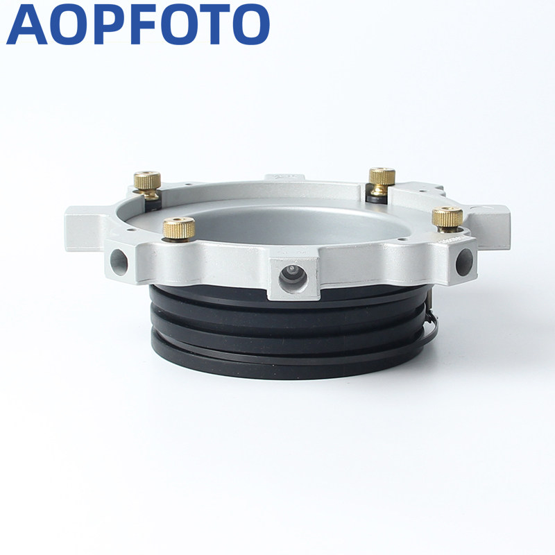 aopfoto兼容摄影柔光箱快装卡盘系列 闪光灯摄影灯附件适用保富图