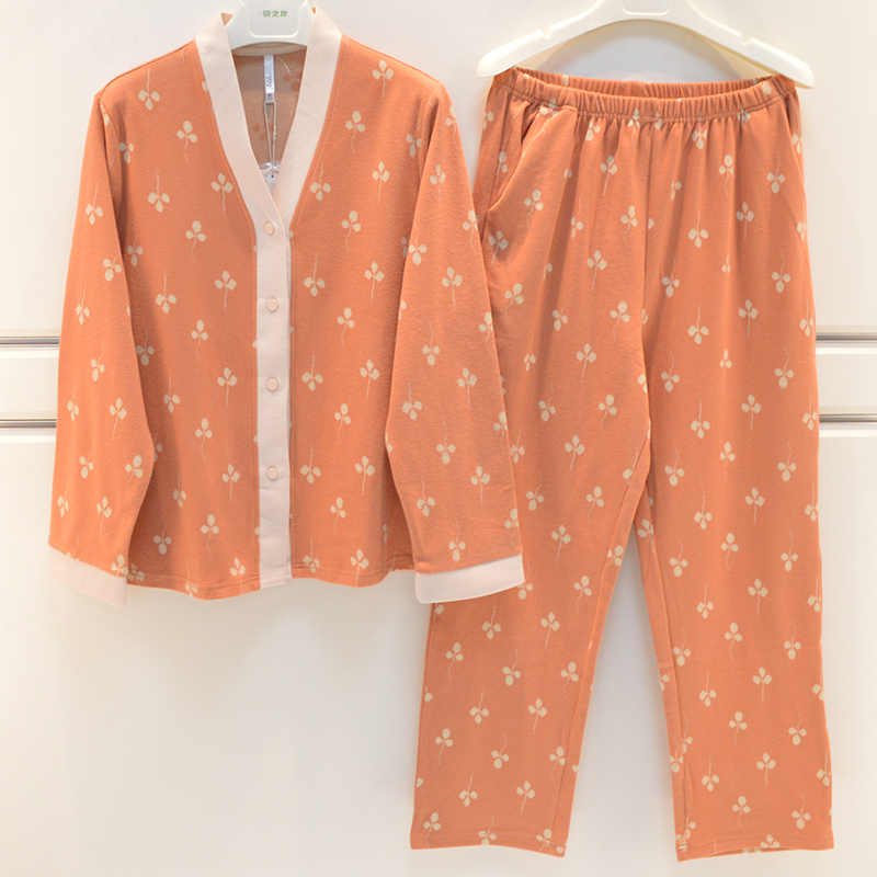 妮可雅女士纯棉舒适宽松家居服