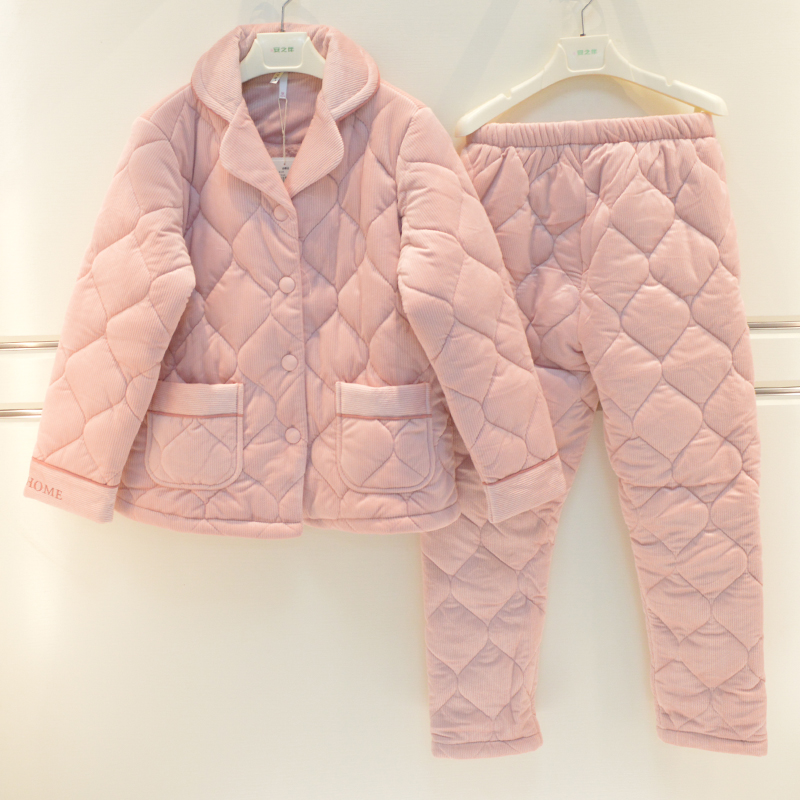 福利睡衣冬季女士加厚贝绒